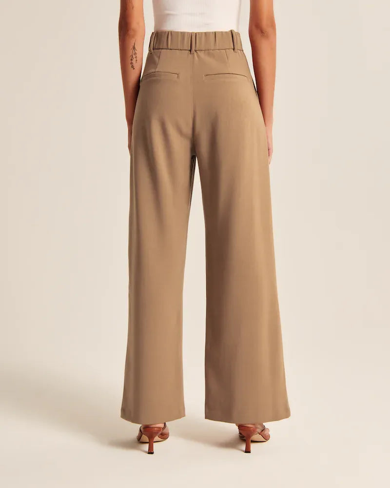 THE EFFORTLESS TAILORED WIDE LEG PANTS